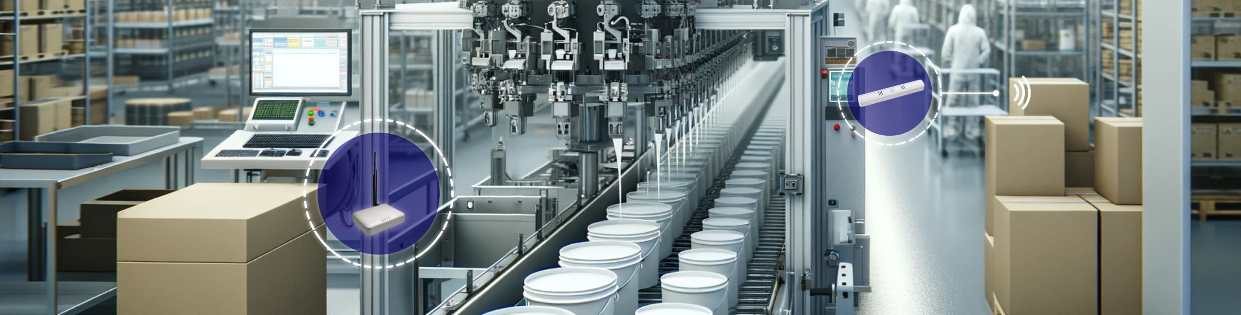 Image of an assembly line